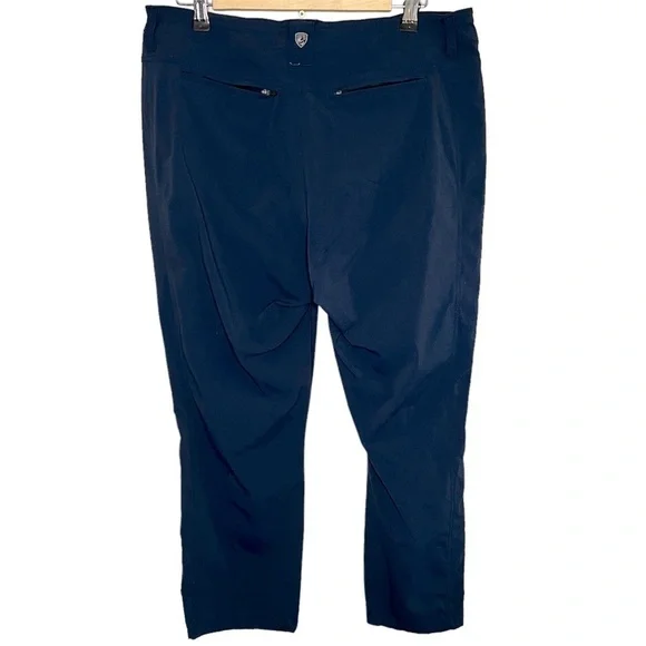 Kuhl Cropped Hiking Pants in Navy Blue - Picture 2 of 5